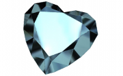 Пластиковая форма "Сердце бриллиантовое"