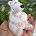 3D Форма силиконовая "Мишка с медвежонком" (предварительный заказ)