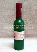 3D Форма силиконовая "Бутылка вина" (предварительный заказ)