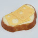 Пластиковая форма "Хлеб белый с сыром"