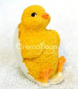 3D форма силиконовая "Цыплёнок в скорлупе №1" (предварительный заказ)