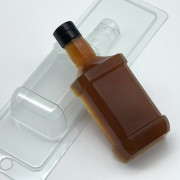 Пластиковая форма "Бутылка виски" 3