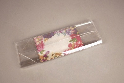 Пакет на жестком дне "Летние цветы" (11 х 7 см)
