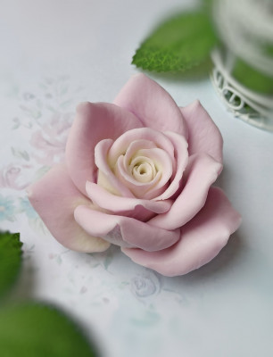 3D Форма силиконовая "Роза Jardin № 3"