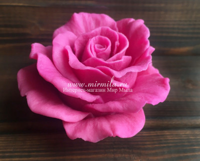 3D Форма силиконовая "Роза Amore" (предварительный заказ)