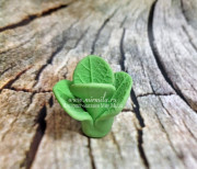 3D Форма силиконовая Соцветие листьев эвкалипта №1" (предварительный заказ)