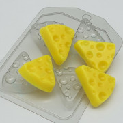 Пластиковая форма "Сыр треугольный (4 мини)"