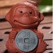 Форма  силиконовая "Обезьянка с монетой" (предварительный заказ)