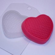 Пластиковая форма "Сердце вязаное"