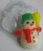 Пластиковая форма "Снеговик"