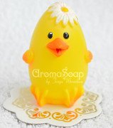 3D форма силиконовая "Яйцо-цыпленок" (предварительный заказ)