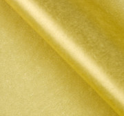 Бумага упаковочная тишью, золотой, 50 см х 66 см (10 листов)