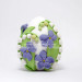 3D Форма силиконовая "Яйцо с фиалками и ландышами"