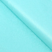 Бумага упаковочная тишью, бирюзовый, 50 см х 66 см (10 листов)