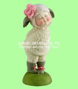 3D Форма силиконовая "Девочка в костюме овечки"